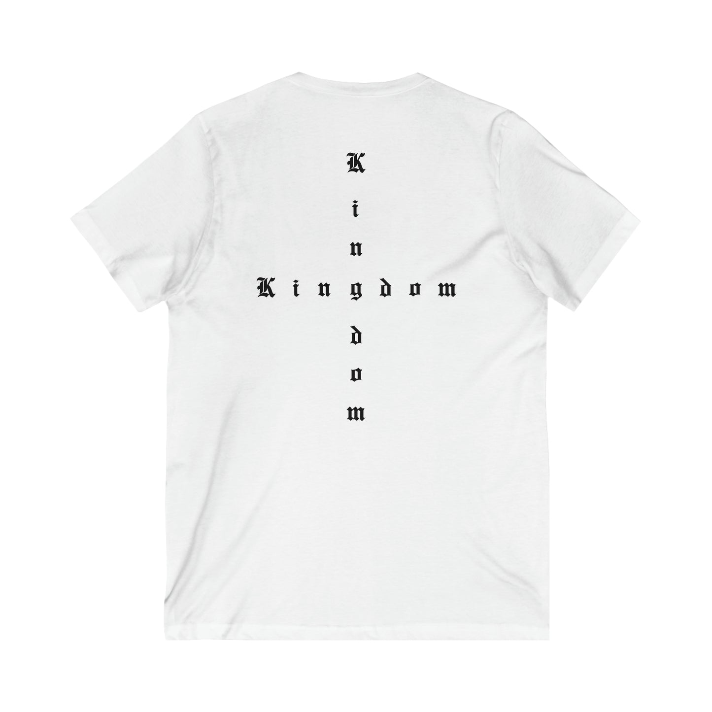 Unisex Jersey Short Sleeve V-Neck Tee