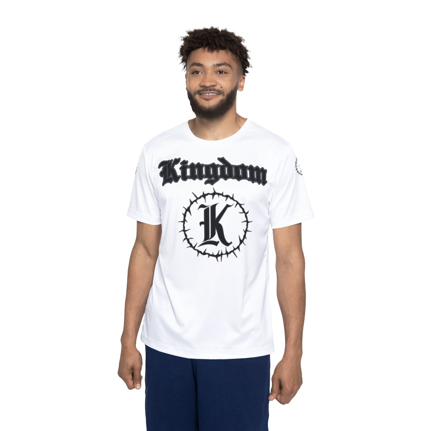 Men's Sports Jersey: Kingdom Spirit Wear, Athletic Shirt, Game Day Top, Unique Sports Apparel, Fan Gear