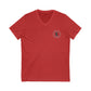 Unisex Jersey Short Sleeve V-Neck Tee