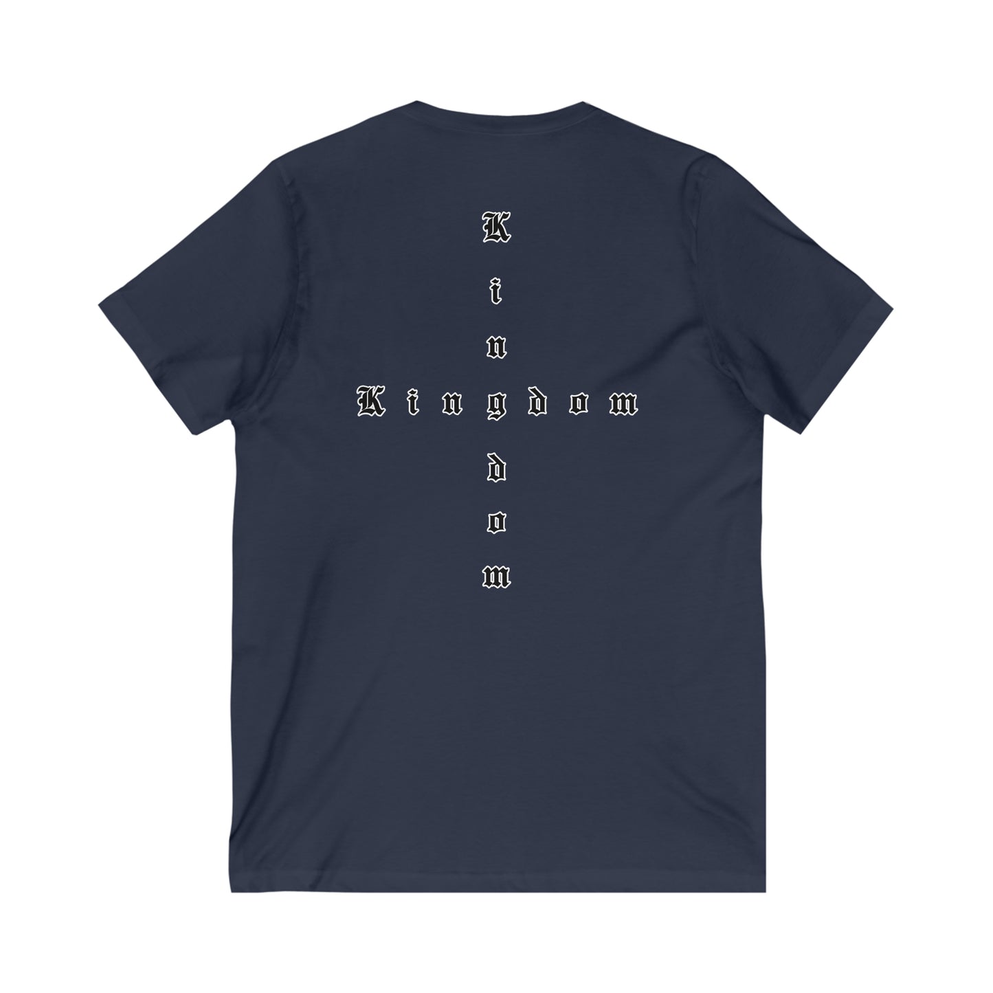 Unisex Jersey Short Sleeve V-Neck Tee