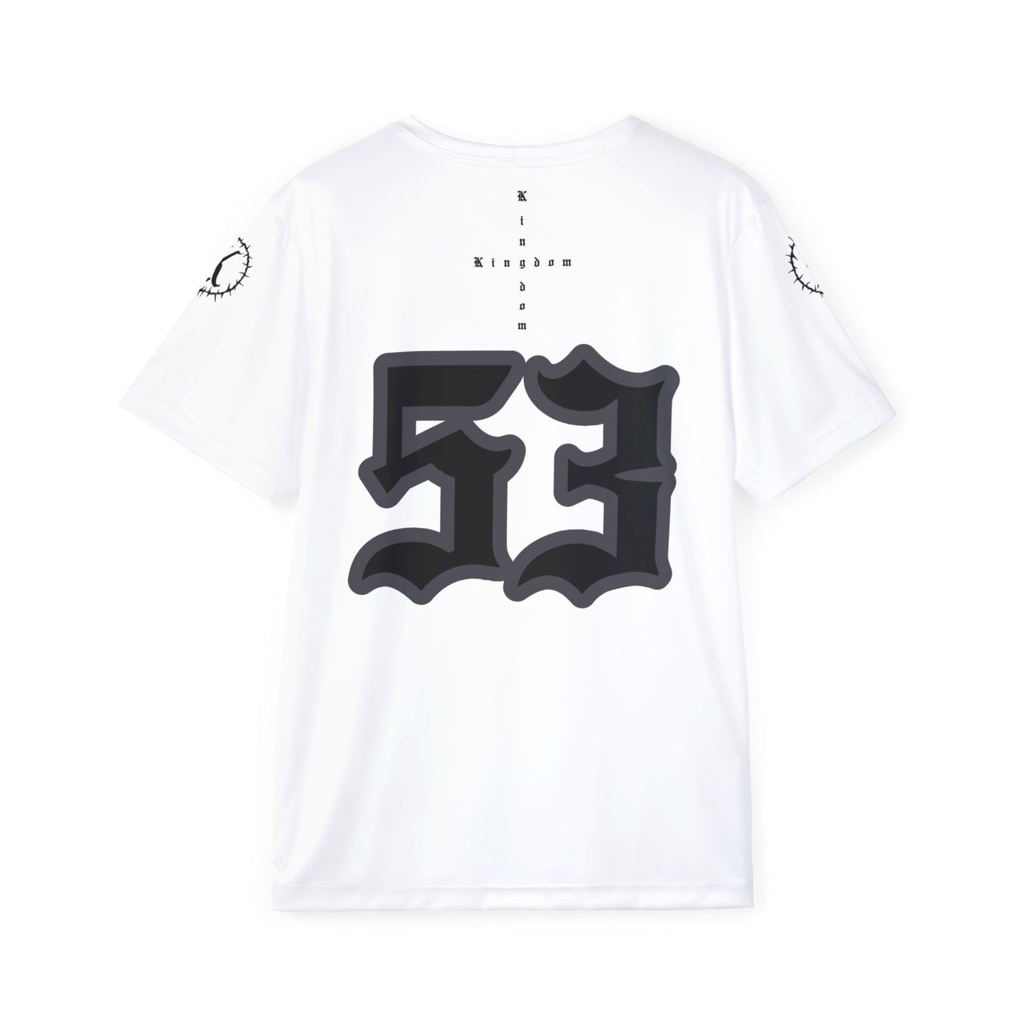 Men's Sports Jersey - Kingdom K Graphic Tee, Athletic Shirt for Sports Events, Team Spirit Gear, Casual Wear, Fitness Apparel