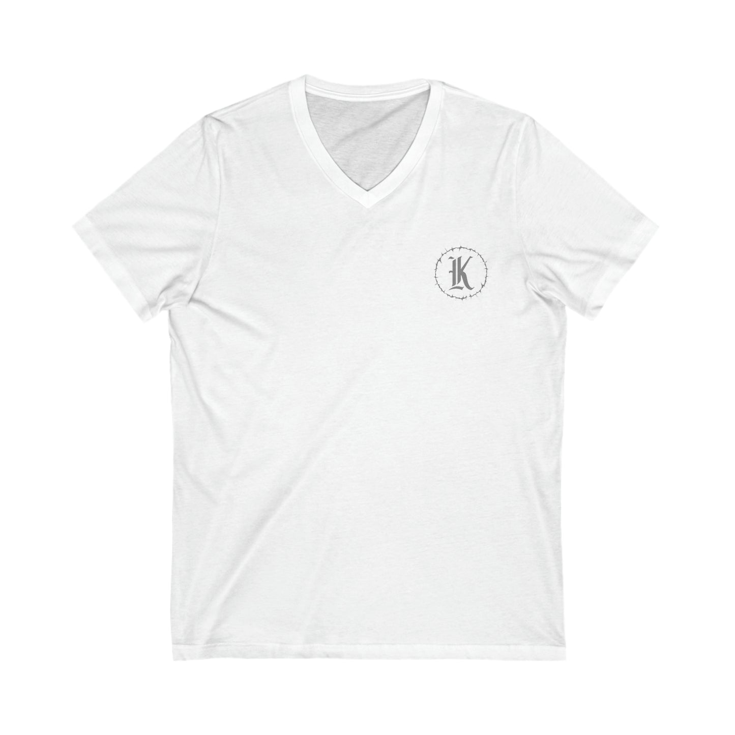Unisex Jersey Short Sleeve V-Neck Tee